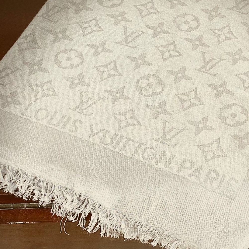 Louis Vuitton Monogram Scarf / Shawl (AUTHENTIC)
